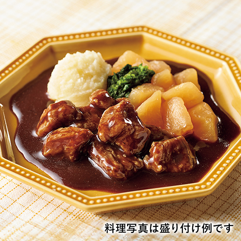 牛肉の赤ワイン煮 マッシュポテト添え